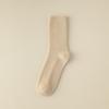 Female Autumn and Winter Thickened Warm Coral Velvet Towel Floor Sleeping Long Tube Socks
