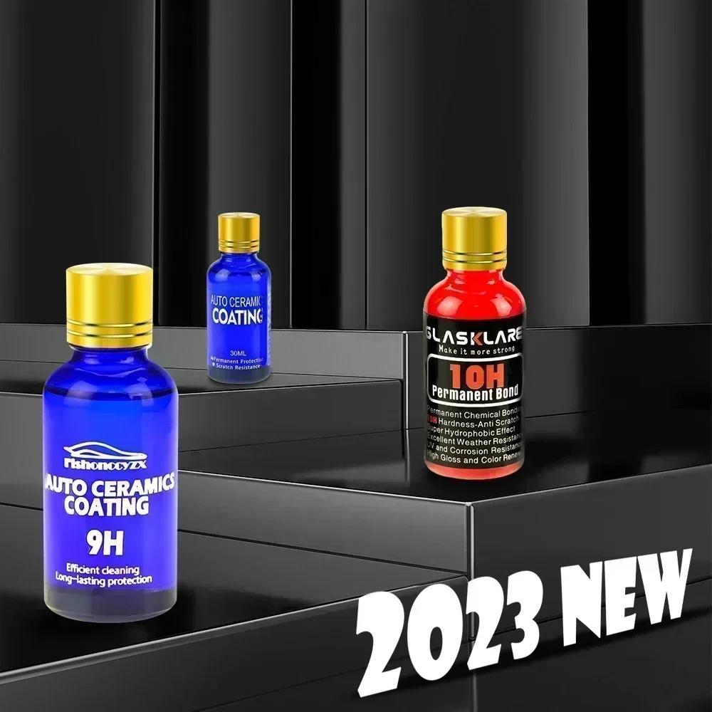 Wosk Polerski Powłoka Ceramiczna 10H Super Hydrofobowa Pielęgnacja Lakieru Trwałość Antykorozyjna Kryształ Platerowany Samochodowa Powłoka Płynne Szkło