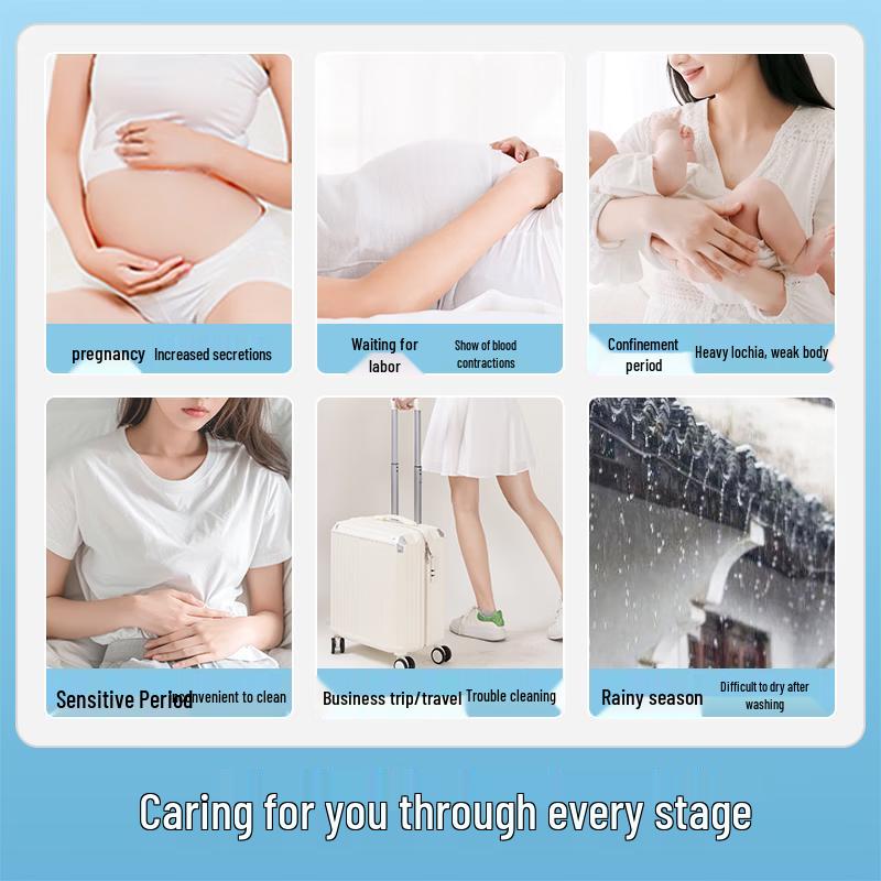 DeYou Women's Colorful Disposable Underwear