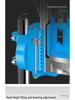 Compact 220V High-Power Bench Drill Press: Multifunctional High-Precision Rotary Milling Machine