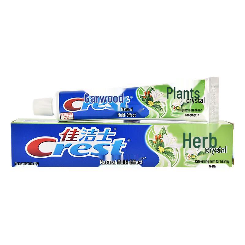 Crest Herbal Salt Whitening Fresh Breath Toothpaste