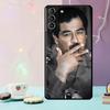 Saddam Hussein Iraq Phone Case For Samsung Galaxy S24 Ultra S20 S21 S22 S23 S25 Ultra S9 S10 Plus S24 FE Cover