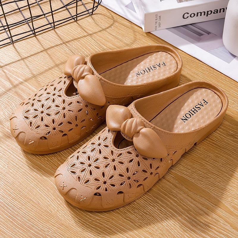 Closed Toe Clogs for Women Slip-On Mules Comfortable Women's Dress Mule & Clog Shoes Summer Slippers Outdoor Beach Slide Sandals Quick-Dry Water Shoes