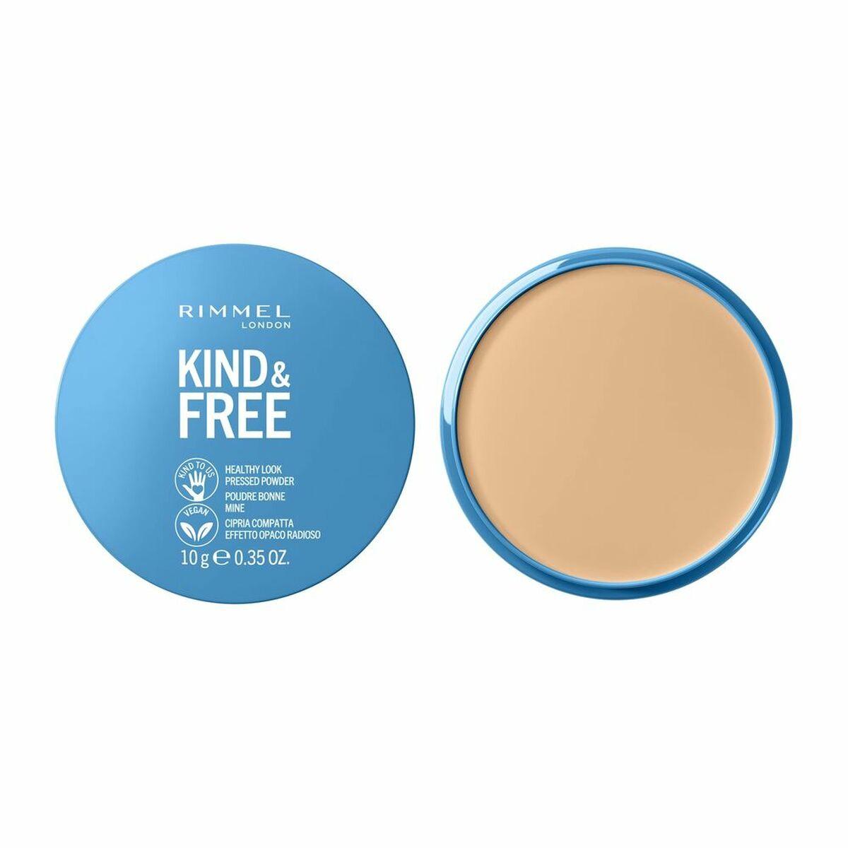 

Rimmel London Kind & Free 10-цветные матирующие компактные пудры (10г)