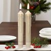 Battery Candles 6-Piece Electronic Decor Lights Flickering Flameless Candles for Halloween Wedding Christmas Home Outdoor Party