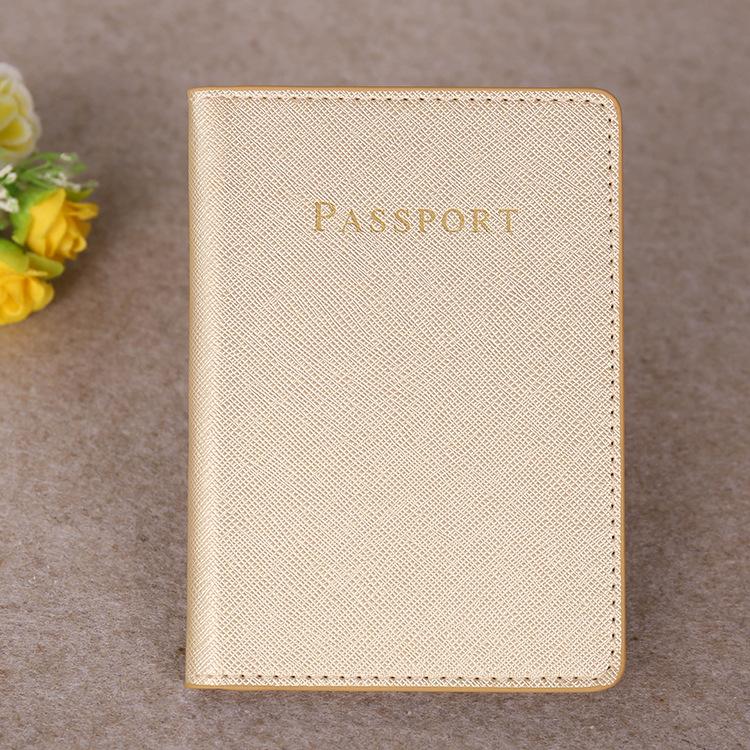 2 Pieces Bridal Passport Covers Holder Travel Wallet Passport Case  Passport and Document Holder