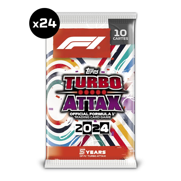 Topps Formula 1 2024 Turbo Attax Full Box Turbo Attack Full Box -