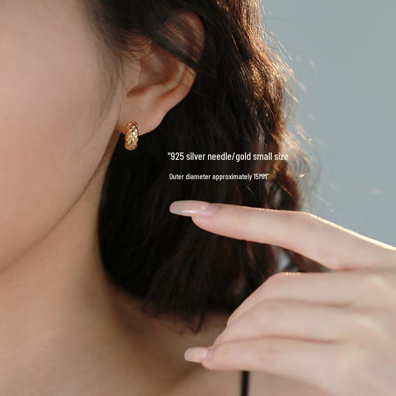 

Rose Liu Yifei Style Women s Luxury 925 Sterling Silver Earrings - Autumn/Winter Accessories