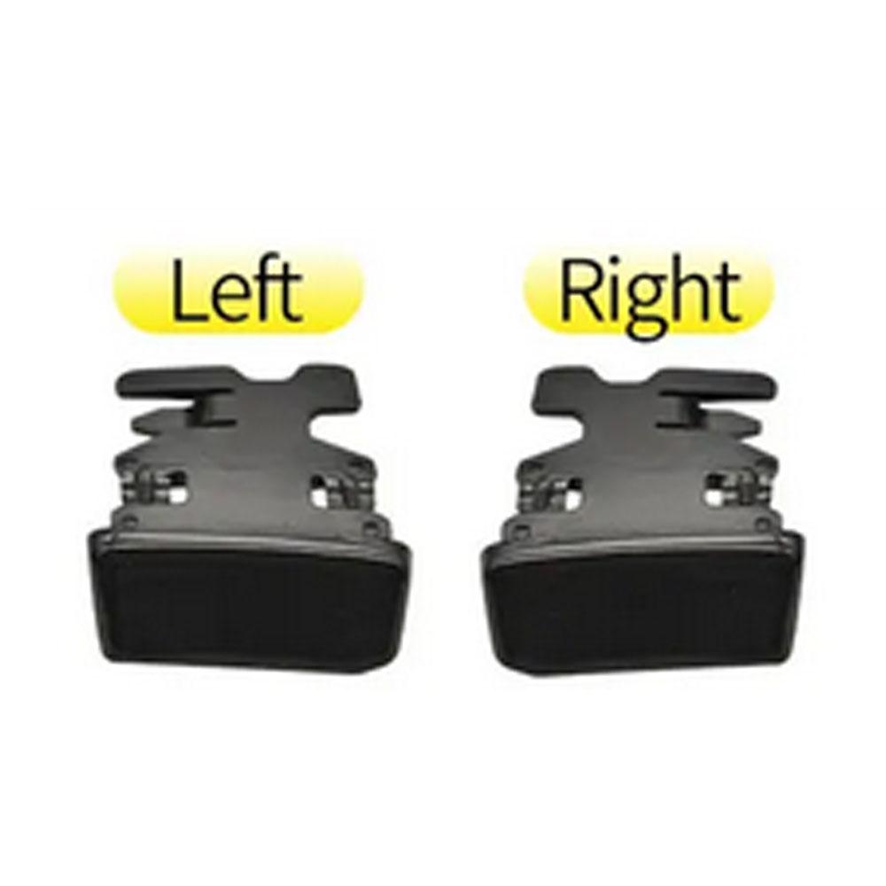 LH+RH Roof Rail Molding Trim Hole Plug End Cover For BMW 5 Series G30 2016-2022