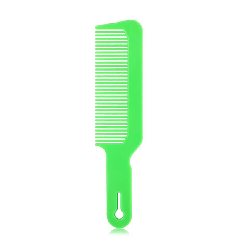 Salon-Grade Teasing Hair Comb - Rounded Wavy Teeth Barber Comb, Flat Top Styling Comb, Hairdressing Tool