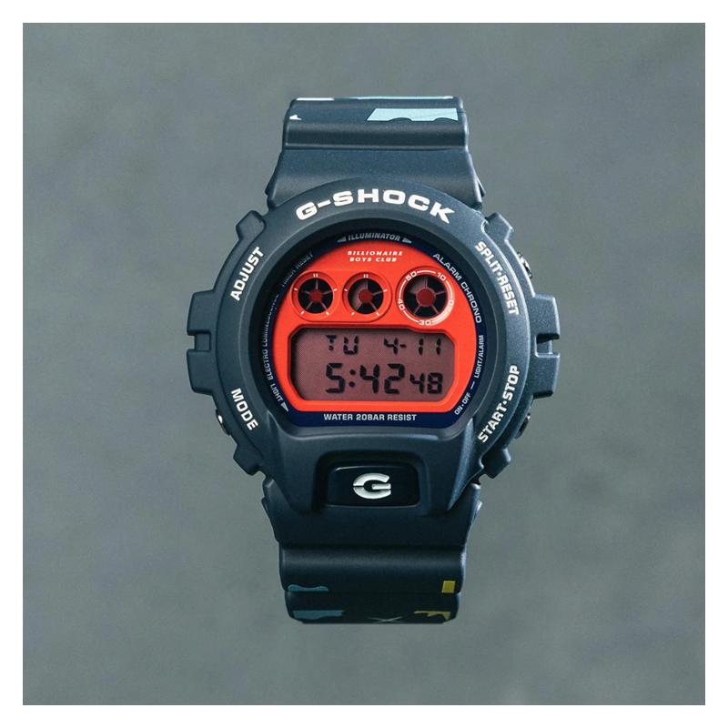

CASIO Watch Series-Disc Limited Special Edition Collection Watch Box Quartz Women s Watch Orange Dial DW-6900 BBC&ICECREAM DW-690 DW-6900 BBC&ICECREAM помаранчевий