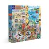 1000 Piece Puzzle - BRAND - SEABIRDS - Square 58.5 X 58.5 Cm - 90% Recycled Cardboard - Vegetable Inks