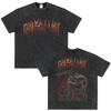 Japanese Anime Chainsaw Man Kobeni Metal Denji Tshirt Vintage Washed Manga Graphic T Shirts Unisex Couples Short Sleeve T Shirt