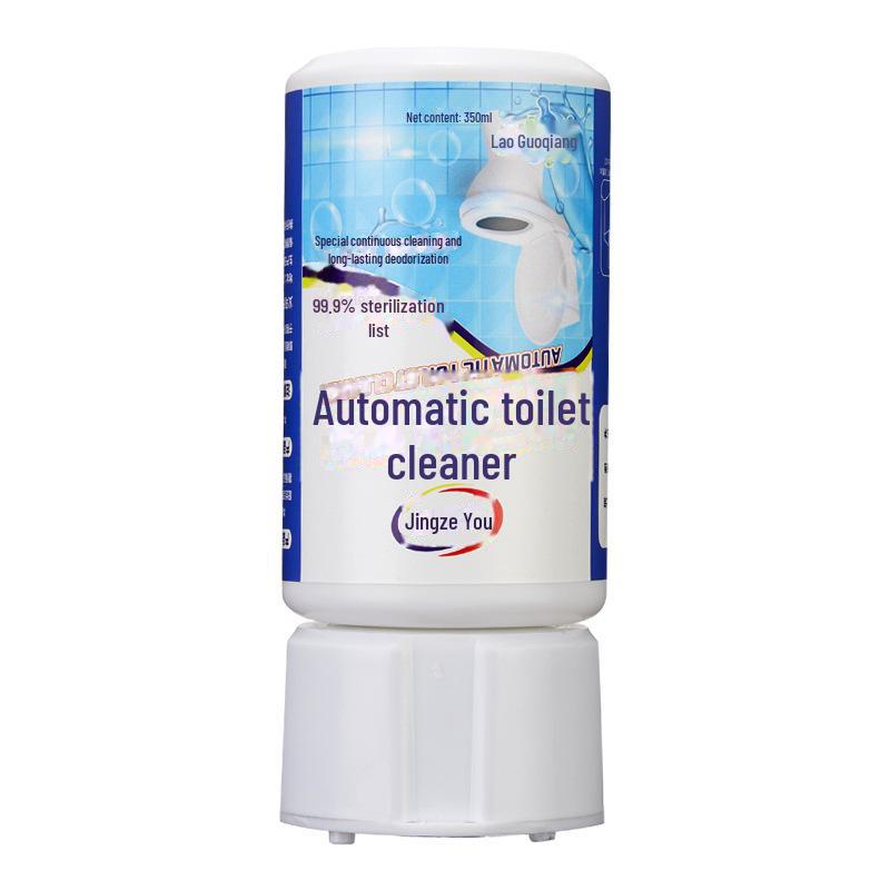 Blue Bubble Toilet Cleaner: Automatic Deodorizing and Descaling with Fragrance, Removing Stains and Odors.