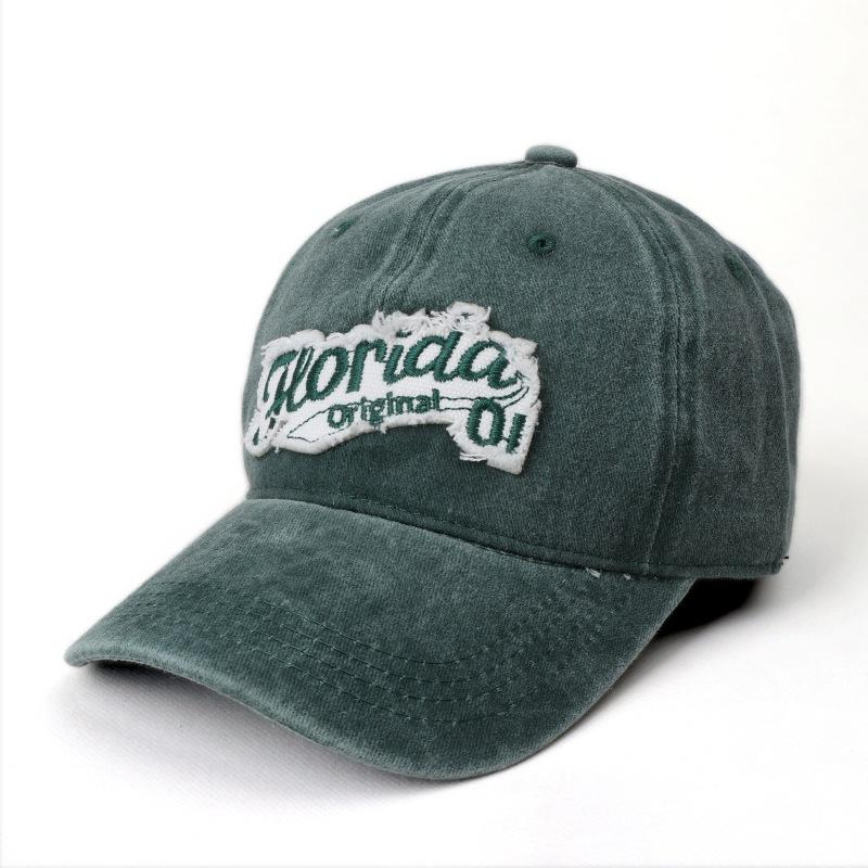 2026 Spring/Summer Unisex Cotton Baseball Cap Vintage Washed with Alphabet ALWAYS Embroidery - Hip-Hop Inspired Snapback Design