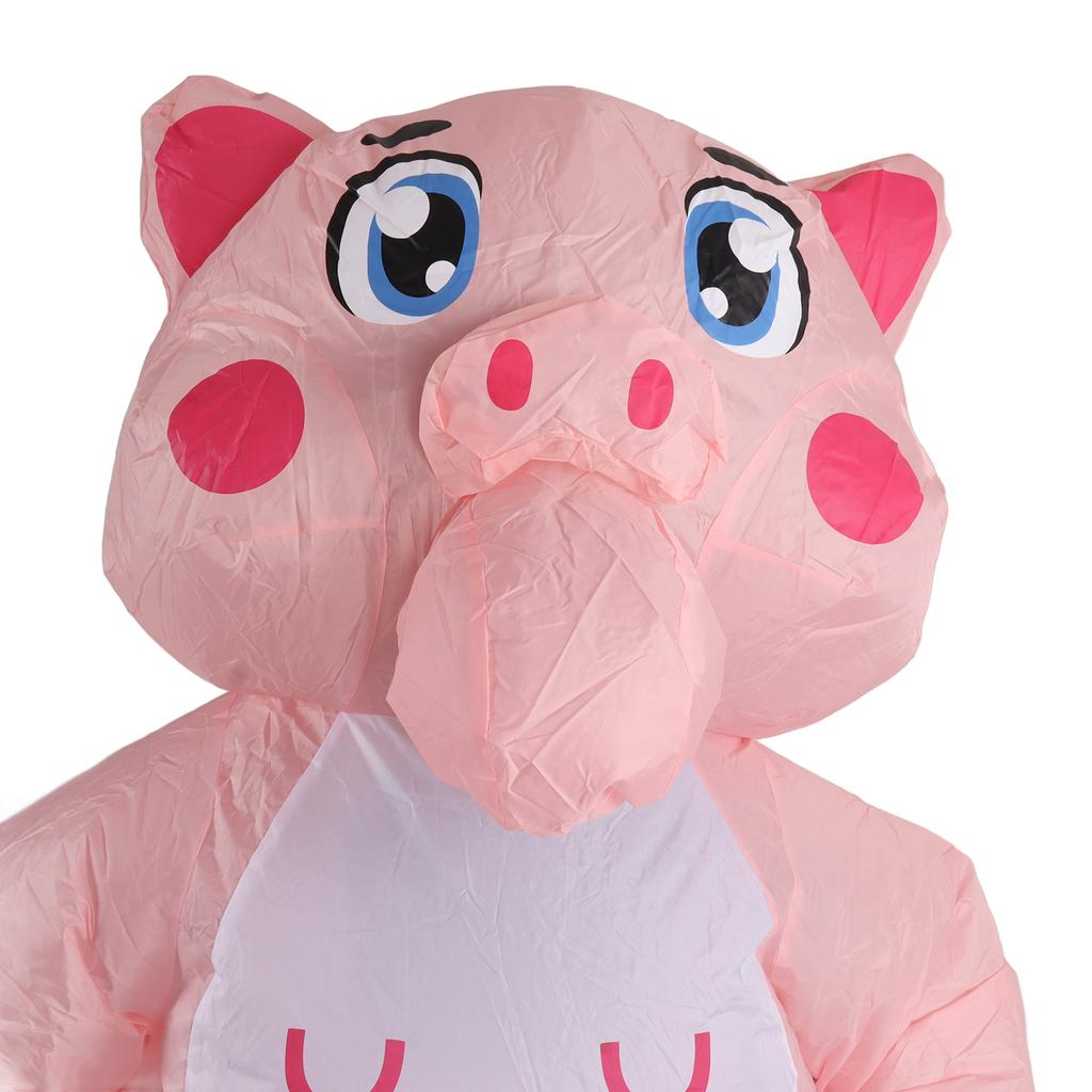 Aufblasbares Kostüm Rosa Schwein Aufblasbares Halloween Cosplay Kleid Overall Kostüm Für Erwachsene Aufblasbares Kostüm Aufblasbare Puppe Kostüm
