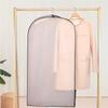 Solid Color Household Clothing Dust Cover Modern Style Bedroom Wardrobe Organization Storage Bag Men's Suit Protective Cover