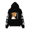 Anime Demon Slayer Hoodie Men and Women Long Sleeve Shinobu Kocho Hoodies Sweatshirts Harajuku