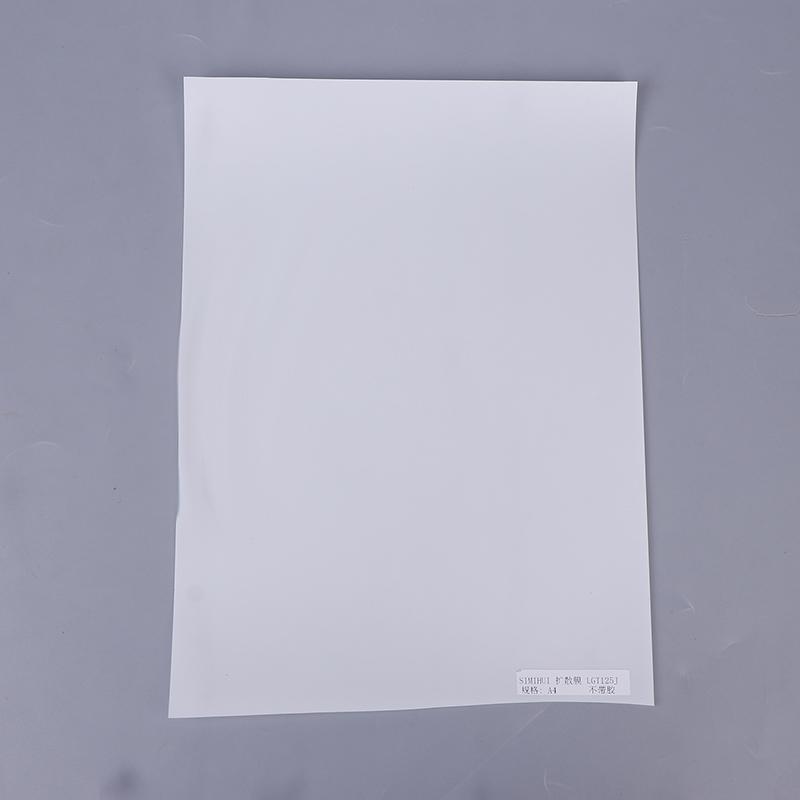 Lgt125J 0.125Mm Led Light Diffusion Film Lcd Backlight Pet Film Suitable For Conventional Backlight Lamps Light Boxes