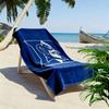 Duke Blue Devils Print Beach Towel, Large Soft Quick Dry Towel for Beach Camping Swimming