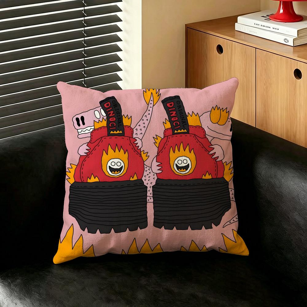 Art Creative of eeverything oon sshoes Cushion Cover Creative pillowcases for interior decoration office living room Car