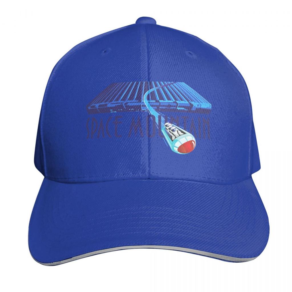 Space Mountain Baseball Cap Summer Beach Travel Streetwear Hip Hop Trendy Vintage Retro Embroidered
