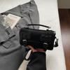 Autumn New Retro British Saddle Messenger Bag Women's Bag Niche High-end Simple Shoulder Small Square Bag