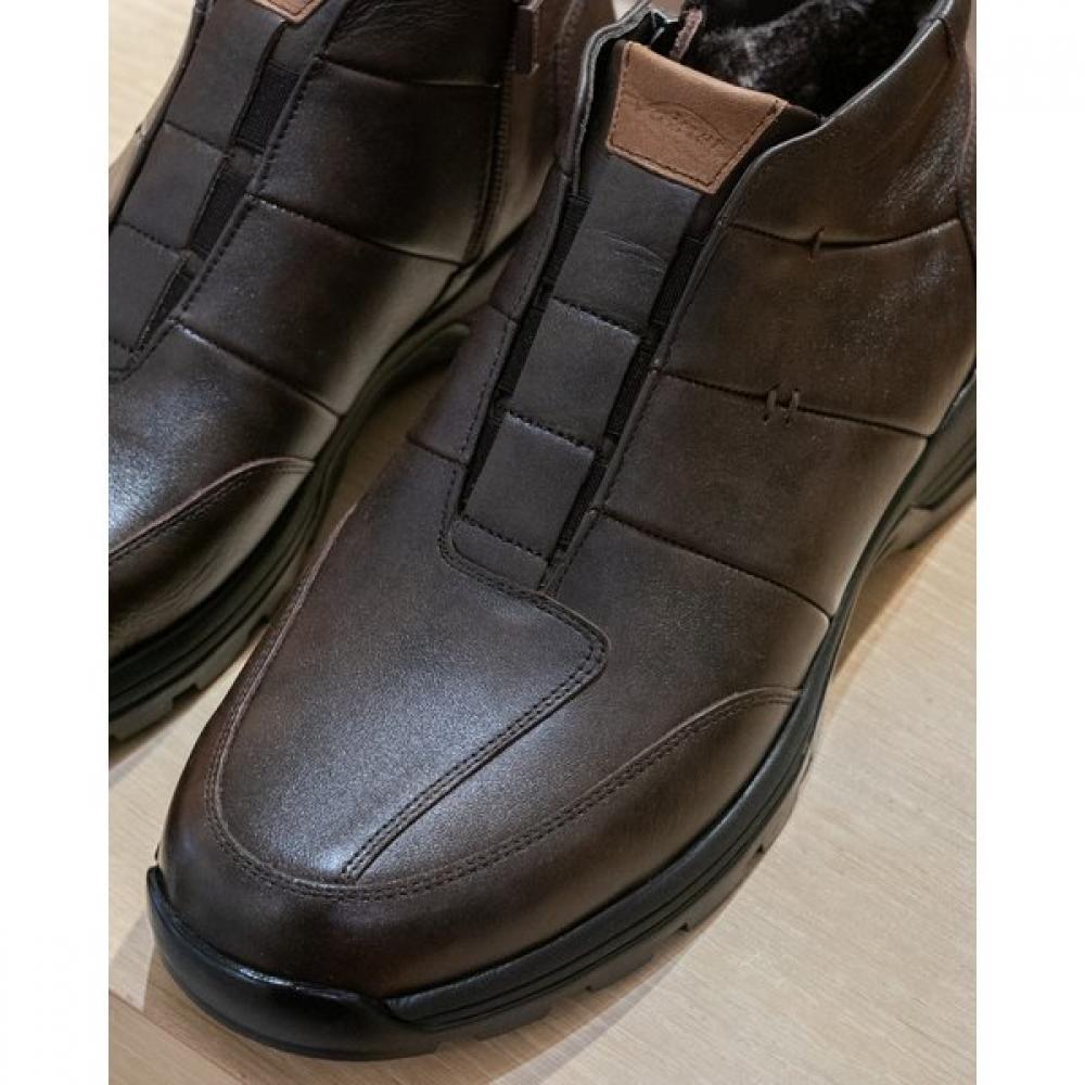 Vainer Men S Brown Fur bootS Model 1g27