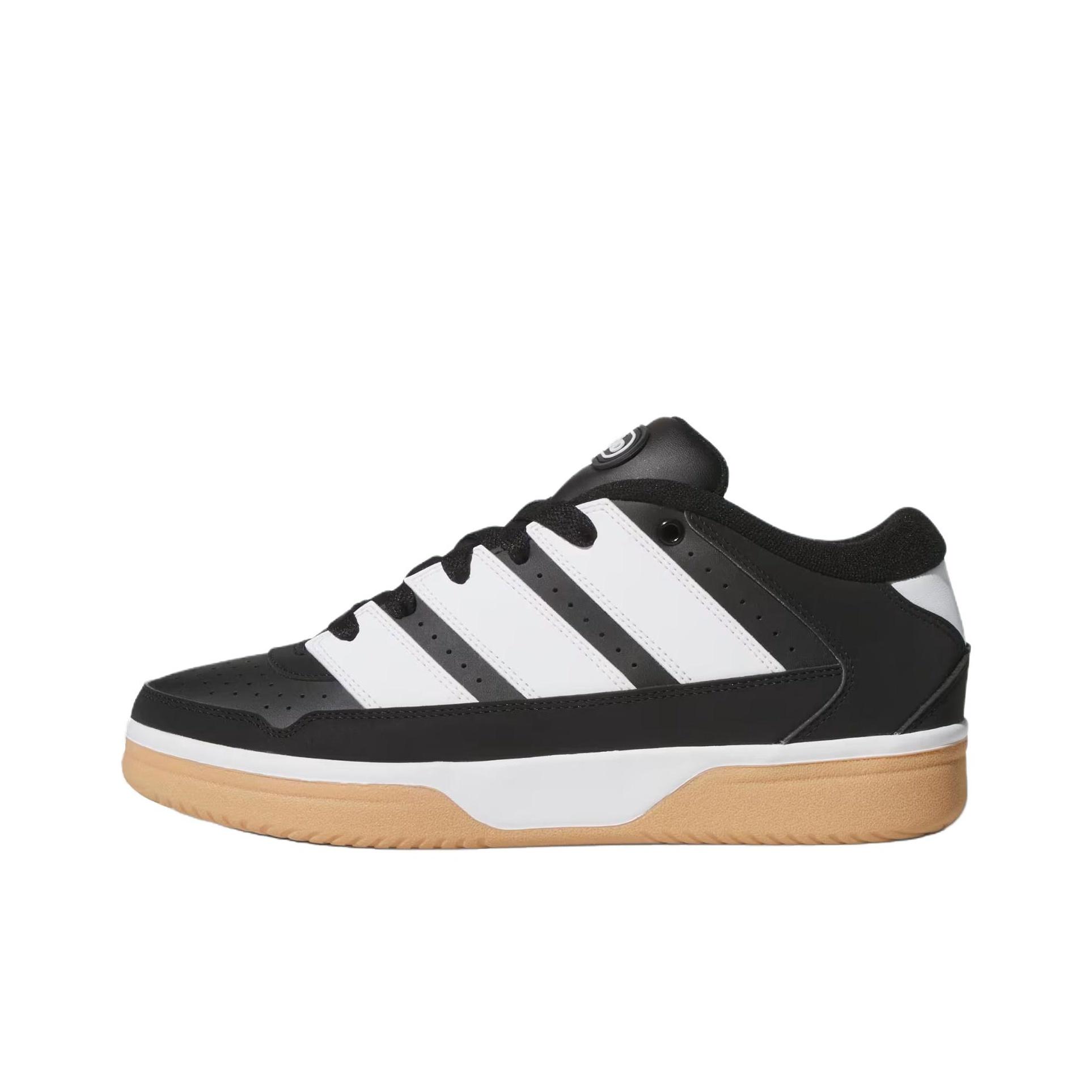 Adidas Turnaround Versatile Comfortable Skate Shoes Unisex Skate Shoes Black White JR1469 44⅔