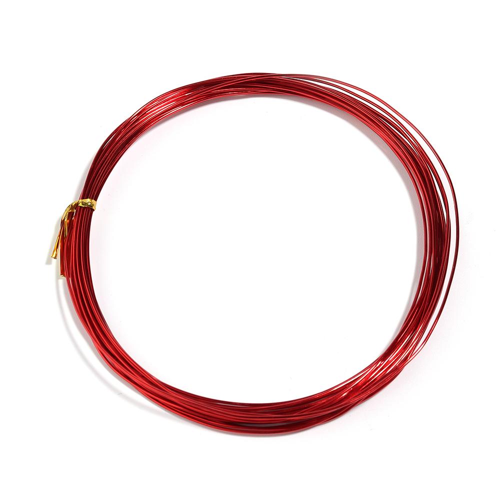 10M/rolls 0.6-1.2mm Anadized Aluminum Wire Versatile Handmade Crafts Metal Wire for Jewelry Making Beading Necklace Bracelet
