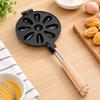 floralCavity Stovetop Cooking Molder Compact 9-Cavity Flower-Shaped Pan