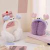 Yousheng Earmuffs Crab Design Soft Plush Warm Winter Ear Warmers Foldable Elastic Headband Winter Ear Protection Earmuffs