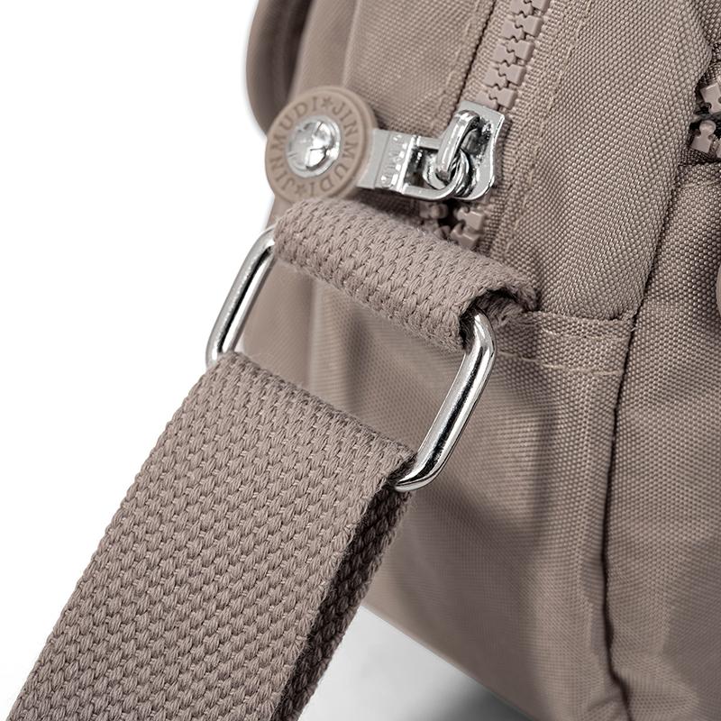 Waterproof Nylon Phone Bag Women's Multi-compartment Shoulder Bag Crossbody Bag