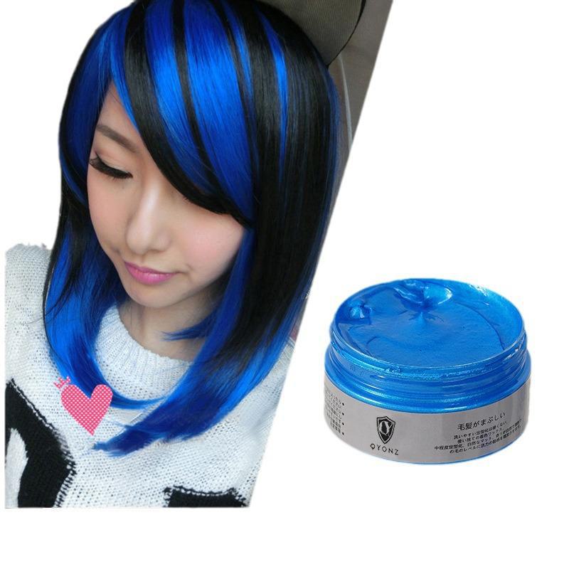 "Granny Grey Hair Wax.": Dočasné barevné stylingové bahno pro muže a ženy"