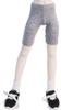 Petite Marie Scale MDD Compatible Length Light Fits 40cm BJD Doll Daily Casual Fits 40cm BJD Doll Petite Marie 1/3 3/4 Leggings, Gray, Dolls, Clothes,