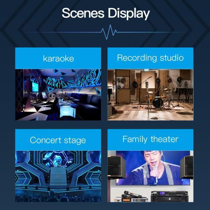 VENTION Câble d'instrument de câble audio mâle à mâle de 6.35mm avec le logement d'alliage de zinc 5m