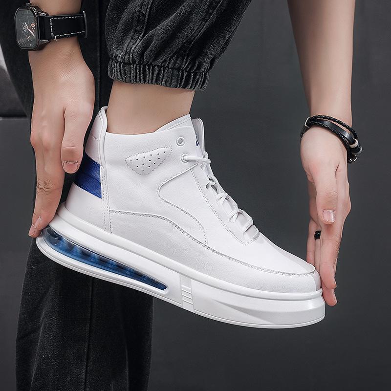 

Туфли средней высоты мужские кроссовки повседневные дышащие осенне-зимние новые универсальные маленькие белые туфли модные молодые туфли Вэньчжоу 43