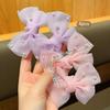 4 Bow Hair Clips Korean Version Sweet Style Hair Accessories Suitable for Daily Use