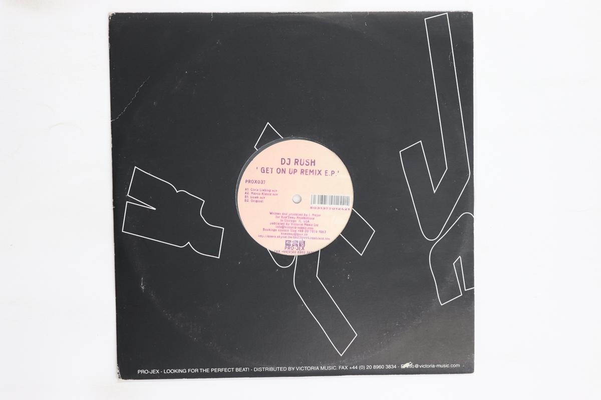 12inch Record DJ RUSH  Get On Up Remix E.p. PROX037 DJ RUSH 2004 UK Dance  Electronica Used