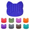 Silicone Dog Lick Mat with Suction Cup, Peanut Butter Licking Mat for Dogs Cats, Anti-Slip Pet Slow Feeder Bowl Lick Pad