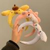 Sanrio Kuromi Kids' Headband, 3D Cartoon Non-slip Hair Accessory for Face Washing