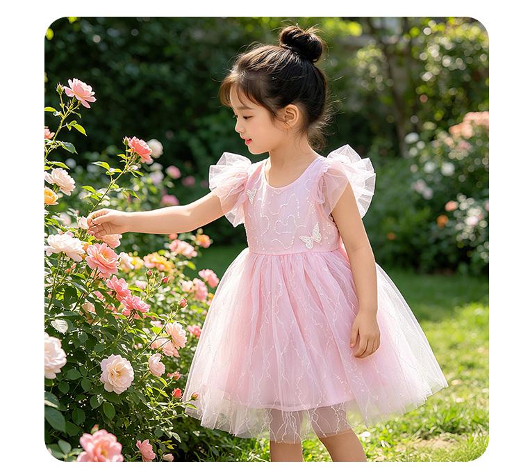 Children's Mesh Princess Dress