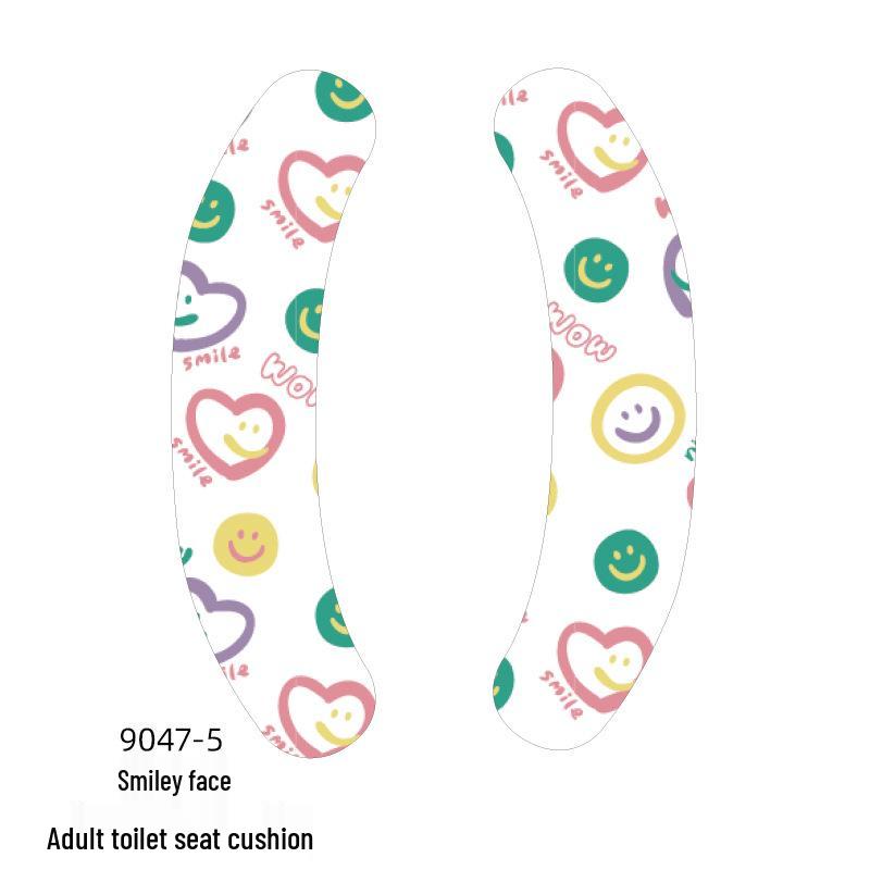 Children's Cartoon Self-Adhesive Washable Toilet Seat Cushion Pad