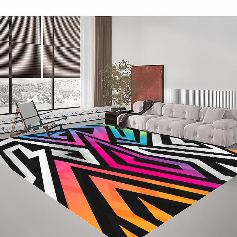 Graffiti Seamless Pattern Large Area Carpet for Living Room Bedroom Sofa Doormat Kitchen FloorTapete Anti-slip Decor Alfombra HD