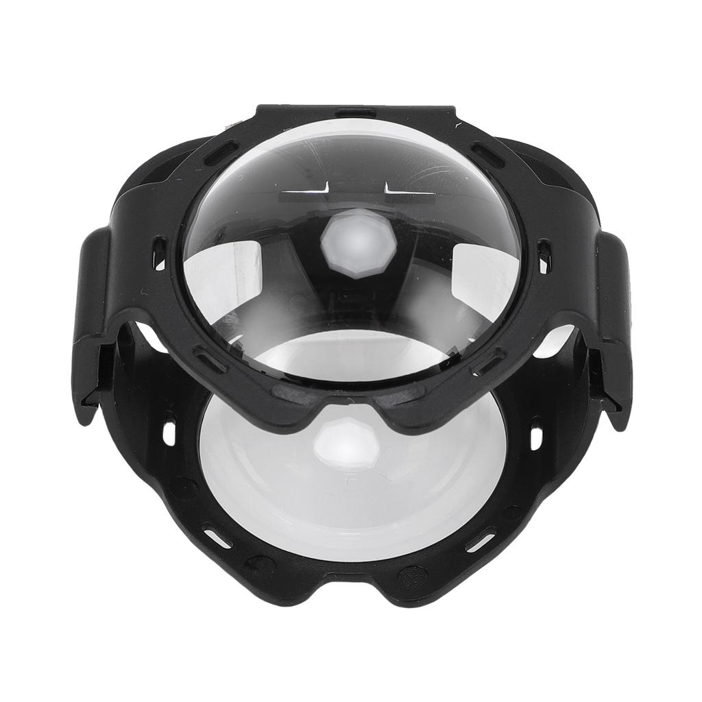 Camera Lens Protective Cap Fit for Insta360 X5 Water Oil Fingerprints Proof Snap On Camera Glass Lens Dust Cover