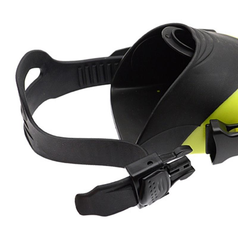 Quick Detaching Scubas Fin Straps Rubber Construction Flippers Straps Swimming Fin Belt for Any Foot Size Easy Installation