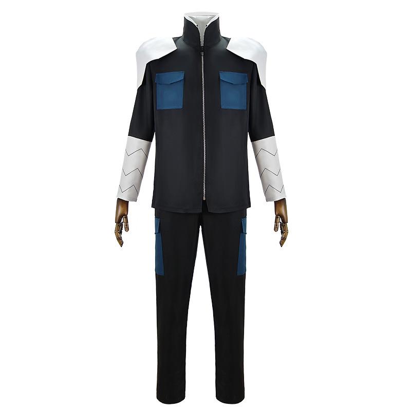 Monster #8 Hoshina Soushiro Black Team Uniform Cosplay Costume for Men