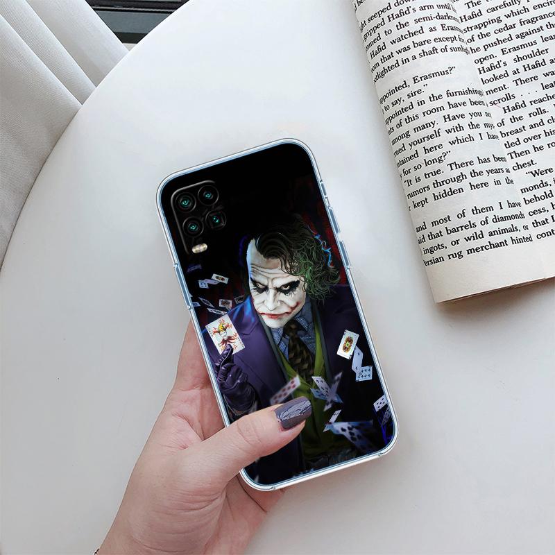 Joker Art Transparent Phone Case for Motorola Moto Edge 20 30 40 50 S30 Fusion Ultra Pro Neo Lite + G200 G23