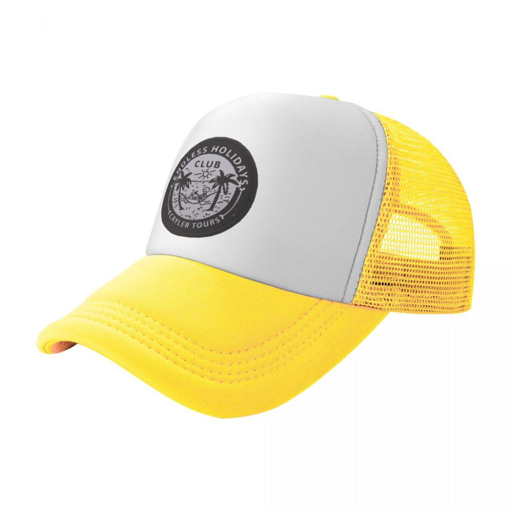 Holliday Coconut Tree Club Party Sport Mesh Baseball Caps For Mens Personalized Male Beach Golf Hat Peaked Cap