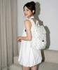 The Green Lab Dot String Backpack [Ivory]